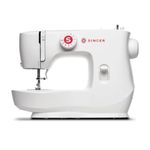 SINGER® MX60 Lightweight & Portable Sewing Machine with Accessory Kit & Foot Pedal | 6 Built-In Stitches Deliver 57 Stitch Applications | LED Light & 4-Step Buttonhole | Great for Crafts & Mending