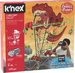 K'Nex 27152 Thrill Rides, T-Rex Fury Roller Coaster Building Set, Ages 9+ Virtual Reality Construction Toy, 478 Pieces