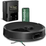iRobot Roomba Max 705 Vac Robot Vacuum + AutoEmpty Dock - Extreme Power-Lifting Suction, Anti-Tangle Dual Rubber Brushes, Self-Empties, Recognizes and Avoids Obstacles, LiDAR Navigation