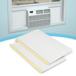 Air Jade Window Air Conditioner Side Panels, Extendable Up to 17" H x 19-1/4" W Extra Wide AC Side Panels for 5,000 to 14,000 Btu Window AC Units, Pack of 2