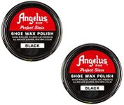 Angelus Shoe Wax Polish Black 2 Pac