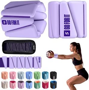 Wrist and Ankle Weights, single color, purple
