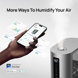 Dreo 6L Smart Humidifier – Large Capacity, Adjustable Mist
