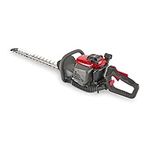 Mountfield MHT 2322 Petrol Fuel Powered Hedge Trimmer, For trimming garden hedges and bushes, 70cm dual action blades, 22.5cc 2-stroke petrol engine (Red)