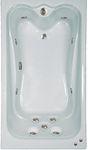 Watertech - A6042 Elite White Air Bath (60 in. x 42 in.)