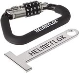 Helmetlok 4104 Carabiner Style Helmet Lock and Extension,Black