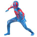 Superhero Halloween Cosplay Costume for Kids,3D Stretchy Bodysuits Skeleton Play Costume for Boys (ZZX-2099, Kids/M)