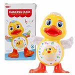 Pipihome Dancing Duck With Music, Musical Duck Toy, Baby Duckling Toy, LED Light, Lightweight, Easy To Carry, Dancing Yellow Duck, Best Gift Idea,Immersive and Captivating Adventure