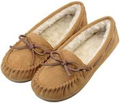Vonair Women's Moccasin Slippers Mi