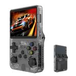 Keyboy - Keyboy Game Console, Portable Retro Video Game Console Built in 20000+ Games, Handheld Game Console, 3.5-in HD HD IPS Screen, Relive The Glory Days (gray)