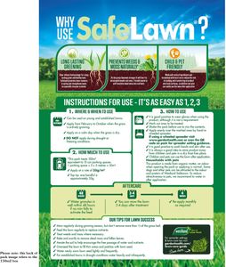 Westland Safelawn Lawn Feed 80m² Box – Pet Safe Grass Care