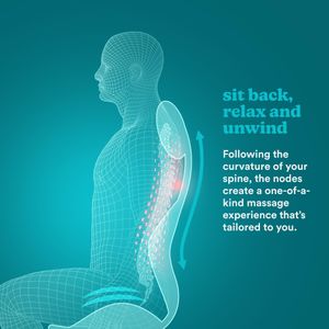 HoMedics ShiatsuMax 2.0 Back Massager – Deep Kneading Massage Cushion