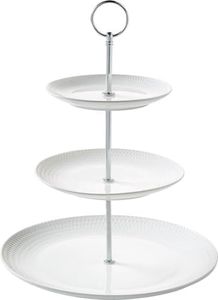 Maxwell & Williams White Basics Diamonds 3-Tier Cake Stand Gift Boxed