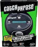 Hasbro Gaming Catch Phrase Electronic Game | Fun Active Handheld Party Games for Adults, Teens, and Kids | Ages 12+ | 4 or More Players, 2 Teams | Portable Family Travel Games