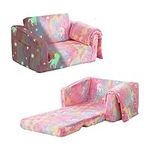 Kisdsa Kids Couch Fold Out,Foldable