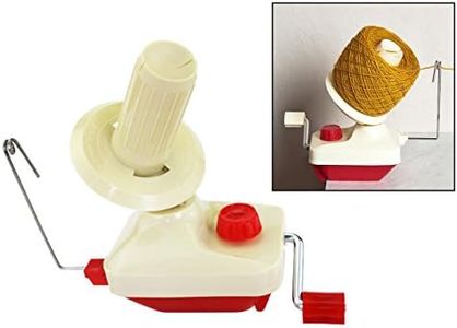 Itian® Enrouleur à Billes filetées, Pince de Table à Enrouleur, Broche Manuelle Accessoires de Couture, Utilisation à la Maison Manuel Winder Holder