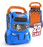 Hot Wheels Car Case Launcher I Stores up to 20 cars I 2-in-1 storage and launcher that connects to other setsI For Kids 3 Years & Up I (Cars not included)