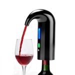 Electric Wine Aerator, Electric Wine Decanter and One Touch Wine Decanter Pourer for Red and White,Smart Wine Aerator and Dispenser with USB Rechargeable for Travel, Home and Bar