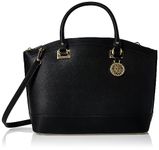 Anne Klein Women's New Recruits Dome Satchel, Black, One Size