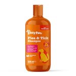 Zesty Paws Flea & Tick Shampoo for Dogs | Naturally Deters Pests & Eggs, Soothes Itch & Irritated Skin, Supports Healthy Coat | With Cedarwood, Clove, Rosemary & Peppermint Oil, 500ml