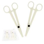 Piercing Clamps - WZPB 25Pcs Body Piercing Clamps Disposable Piercing Forceps Professional Septum Forceps Clamps, Plastic Piercing Clamps Set for Ear Nose Lip Belly Piercing Supplies