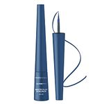 FACES CANADA Ultime Pro Matte Play Eyeliner - Sapphire (Blue) 2.5 ml | Quick Dry | Matte Finish | 24 Hr Long Lasting Formula | Precise Felt Tip | Highly Pigmented | Waterproof Smudgeproof & Sweatproof