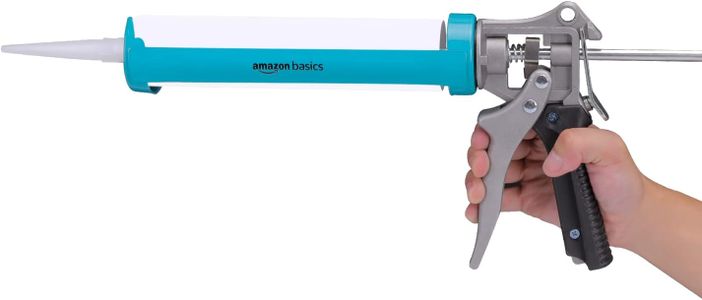 Amazon Basics Heavy Duty Caulking Gun – Durable Sealant Applicator