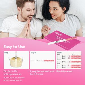 Wondfo Pregnancy Test Strips, 20-Pack – Early Detection Home Kit