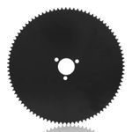 Agatige Chain Sprocket, 25H 92T 1in Inner Diameter Small Teeth Rear Chain Wheel Steel Sprocket Rear Drive Sprocket Cog Replacement Part for Electric Scooter Accessory