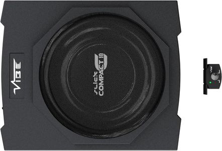 VIBE Slick 10” Car Subwoofer – Compact 10in Bass Speaker