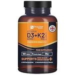 Vitamin D3 4000IU & K2 MK7 100µg Ve