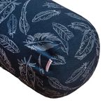 Neka Pregnancy & Nursing Pillow – Feather Dreams Edition – Organic Buckwheat Hulls – Ergonomic Support for Pain-Free Breastfeeding & Posture Relief – Washable Cotton Cover – Made in Canada