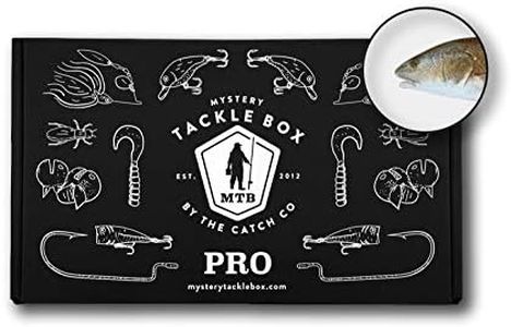 Catch Co Mystery Tackle Box PRO Inshore Saltwater Fishing Kit | Redfish | Striped Bass| Snook | Speckled Trout | Flounder