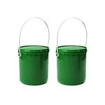 lioapoiul 2pcs Earthworm Bait with Breather Holes Box Plastic Fishing Tackle Redworm Worm Lure Buckets Storage Accessories