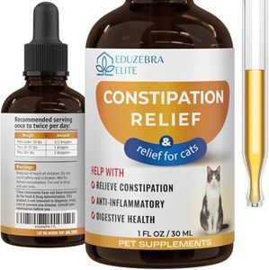 EDUZEBRA Cat Constipation Relief, Constipation Relief for Cat, Cat Laxative Constipation Relief, Cat Stool Softener, Cat Laxative, Promotes Digestive Health.