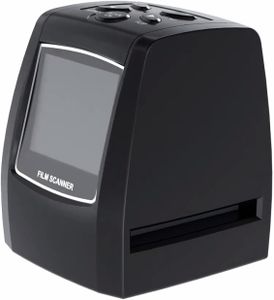 Mini Digital Film & Slide Scanner – Converts 35mm Negatives to JPEG, 2.4" LCD, Easy Load Adapters
