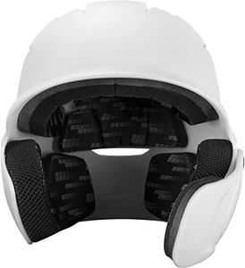 Marucci DuraVent Batting Helmet, NOCSAE Certified, White, Senior