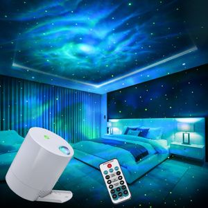 CAIYUE Star Galaxy Projector – LED Night Light for Bedroom