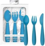 ezpz Happy Utensils (Blue) - 24 Mon