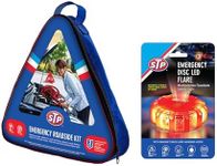 STP Emergency Roadside Kit - Jumper Cables, LED Emergency Puck, Warning Triangle, Carrying Case, Xtreme Easy Assembly
