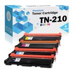 Ultra Toner® Compatible Replacement Toner Cartridge for Brother TN-210 tn210 B/C/M/Y DCP-9010CN HL-3040CN HL-3045CN 3070CW 3075CW MFC-9010CN MFC-9120CN MFC-9125CN MFC-9320CN 9320CW MFC-9325CW (1 Set)