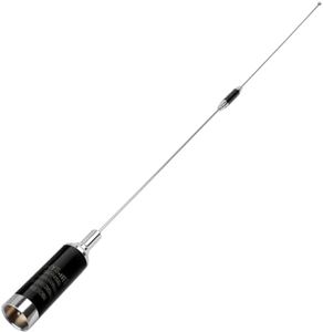 HYS NMO GMRS Antenna, Pretuned Low-Profile UHF Band NMO, 5.5dBi, 35inchs Whip Antenna, 462MHz- 467 MHz Mobile Radio NMO Antenna for GMRS Midland Motorola Mobile FM Transceiver Portable Radio