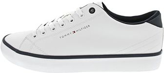 Tommy Hilfiger Men's Trainers, White (White), 11