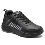 Action-ATG-775 Lightweight Comfortable Cushioned Running Sports Shoes for Men Black