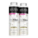 John Frieda ProFiller+ Thickening Shampoo and Conditioner 500ml Duo Pack