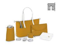 Babymoov Le Champs-Elysées Changing Bag | nappy bag | baby bag | pram bag - Saffron