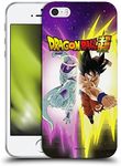 Head Case Designs Official Dragon Ball Super Frieza and Goku Universe Survival Arc Soft Gel Phone Case Cover Compatible with Apple iPhone 5 / iPhone 5s / iPhone SE 2016