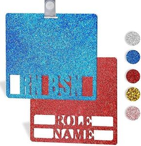 Custom Badge Buddy Durable and Water Resistant Personalized Identifier, Gift for Teacher, Nurses, Doctors