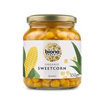 Biona Organic Jarred Sweetcorn 350 g (Pack of 6)