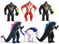 Generic Set of 6 Dragon vs Kong Toy